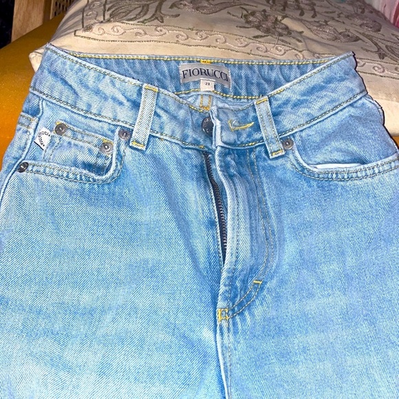 Fiorucci Denim high-waisted Angel jeans 👼🏼 like new - Picture 3 of 13